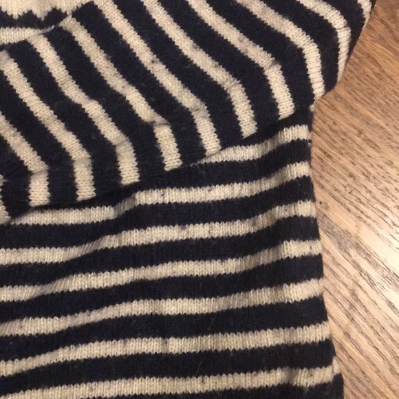 Jcrew dark blue stripe sweater - Picture 4 of 6